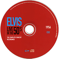 CD Book Elvis Live In The 50's The Complete Concert Recordings MRS MRS10054057