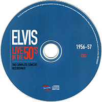 CD Book Elvis Live In The 50's The Complete Concert Recordings MRS MRS10054057