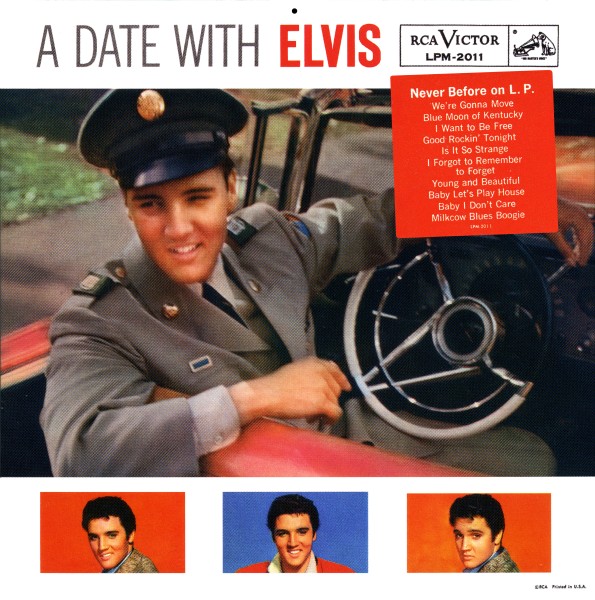 CD A Date With Elvis  RCA Victor LPM-2011