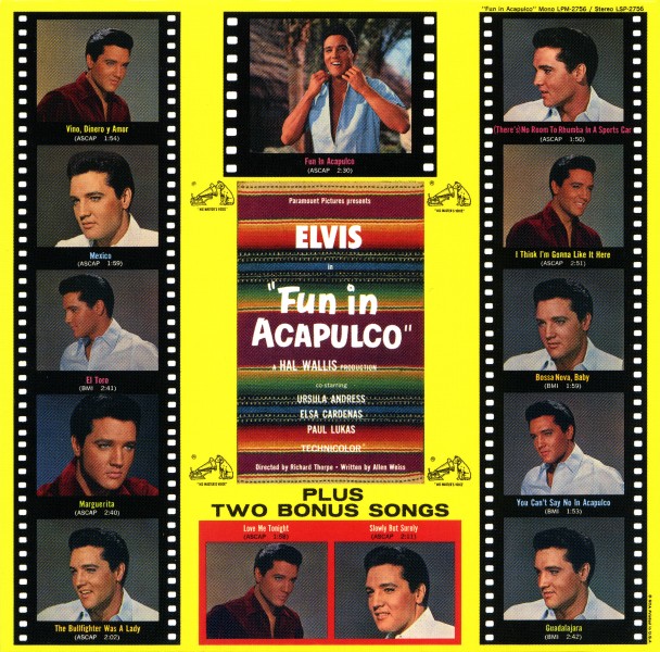 CD Fun In Acapulco RCA Victor LSP-2756