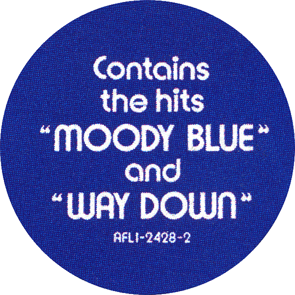 CD Moody Blue RCA Victor AFL1-2428