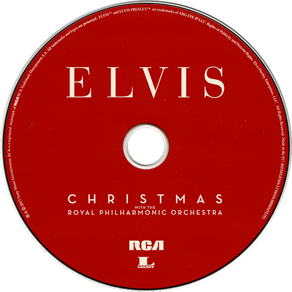 CD  Christmas With Elvis And The Royal Philharmonic Orchestra (Deluxe edition) Sony RCA Legacy 88985472372