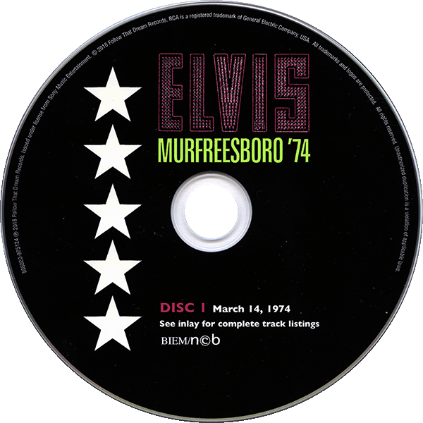 CD Murfreesboro '74 FTD 506020-975124
