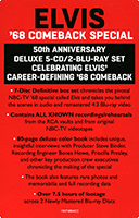 CD-Bluray '68 Comeback Special 50th anniversary edition Sony RCA Legacy 19075884022