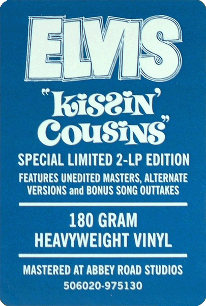 LP Kissin' Cousins  FTD 506020-975130