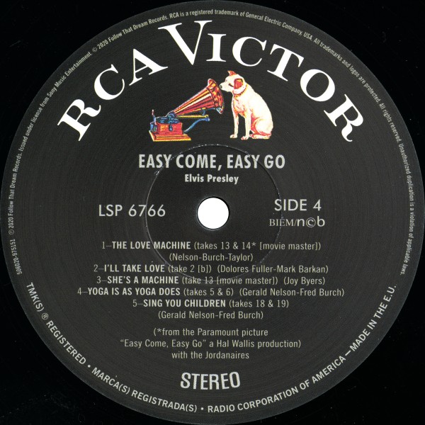 LP Easy Come, Easy Go FTD 506020-975151