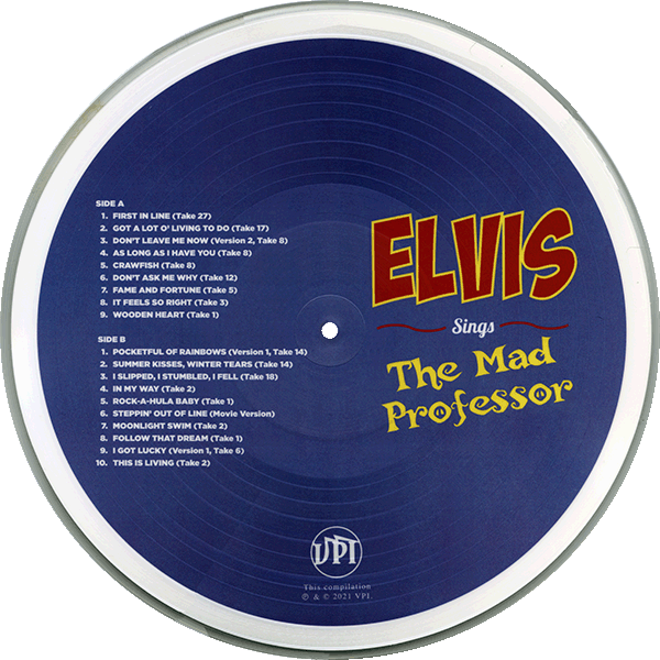LP  Elvis Sings The Mad Professor VPI 783233
