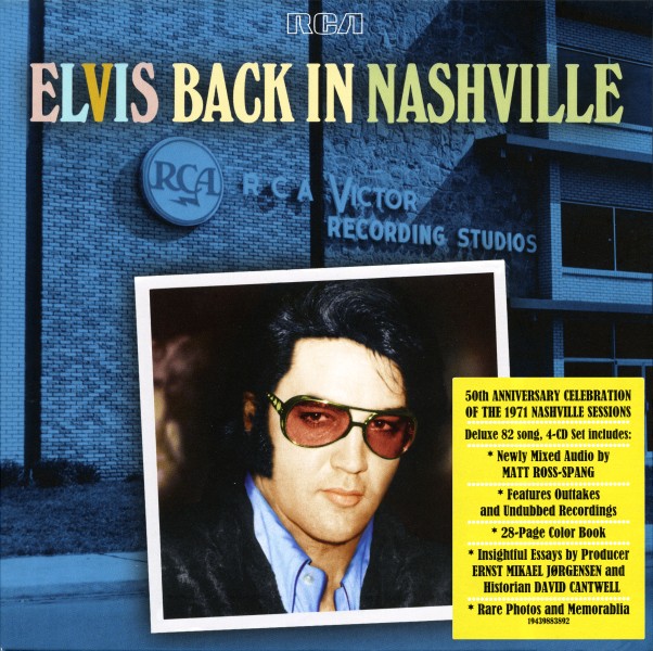CD Elvis Back In Nashville RCA Legacy 1943 9883892