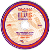 CD-Book  Las Vegas International Presents Elvis September 1970 MRS 10009070