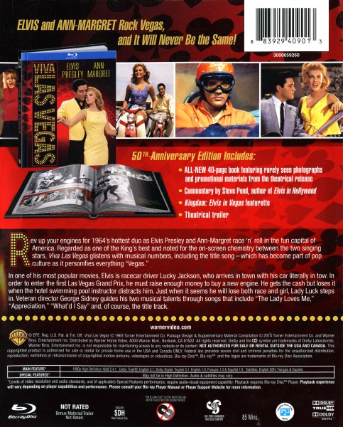 Blu-ray Viva Las Vegas 50th Anniversary