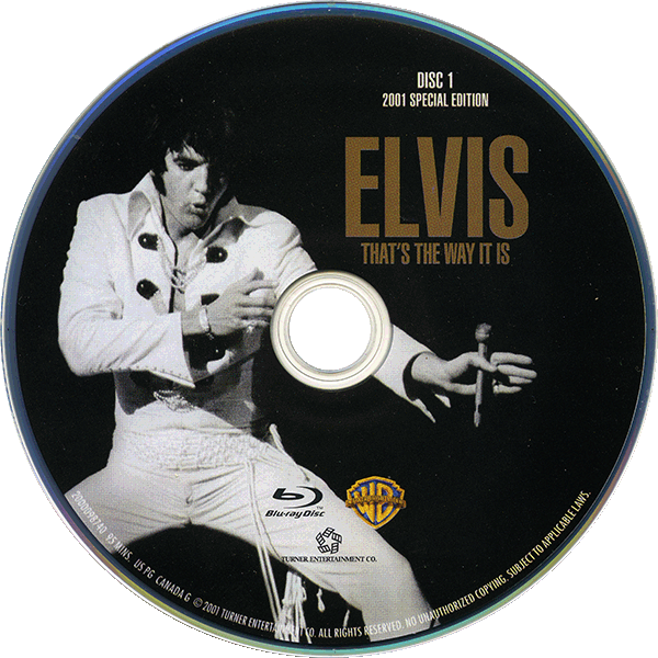 Blu-ray Elvis That's The Way It Is 
