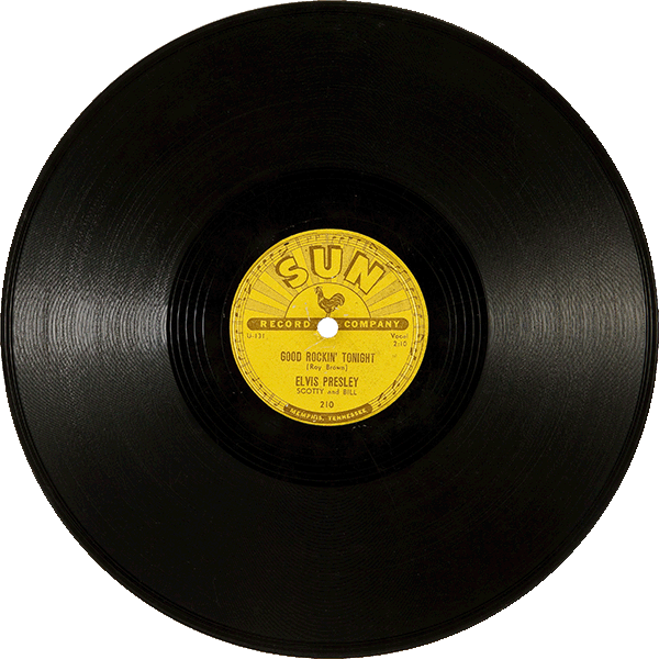 78 Rpm Good Rockin' Tonight Sun 210 2nd print