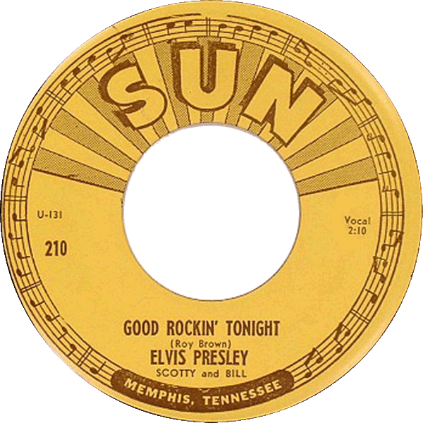 SP Good Rockin' Tonight Sun 210 2nd print