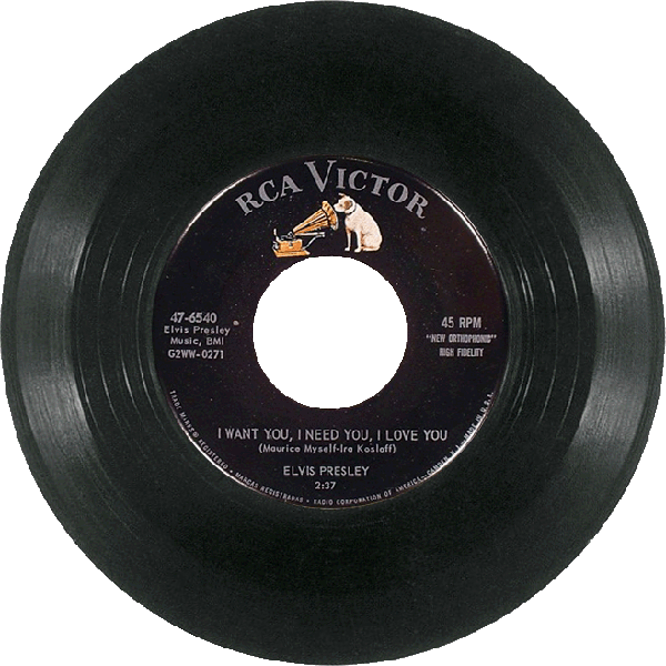 SP I Want You I Need You I Love You RCA 47-6540