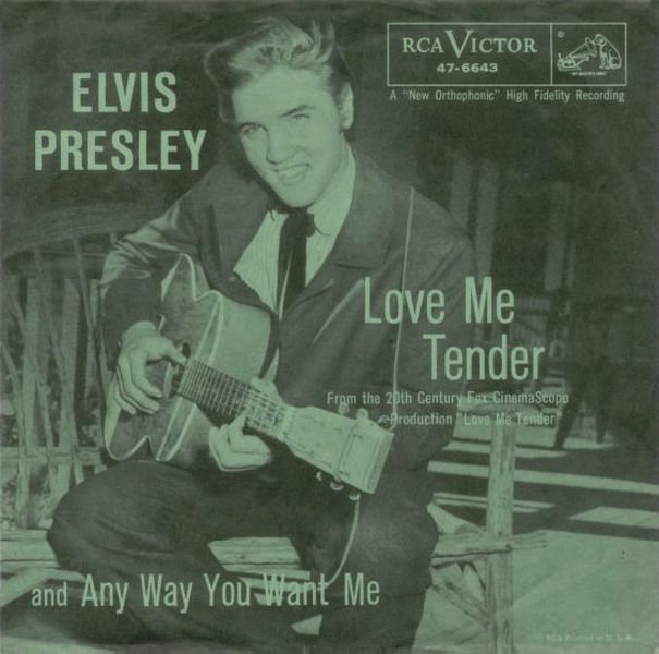 SP Love Me Tender RCA 47-6643 - Green