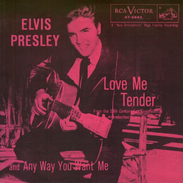 SP Love Me Tender RCA 47-6643 - Pink