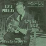 SP Love Me Tender RCA Victor 47-6643 - Green