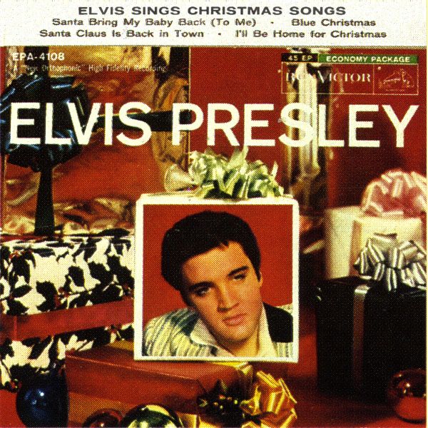EP Elvis Sings Christmas Songs RCA EPA-4108
