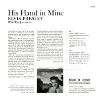 LP His Hand In Mine - RCA Victor LSP 2328