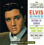 SP Return To Sender RCA Victor 47-8100