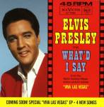 SP What'd I Say  RCA Victor 47-8360