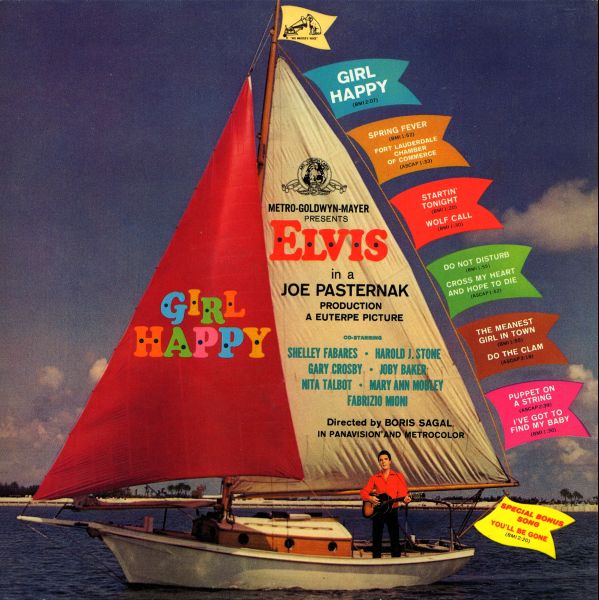LP Girl Happy  RCA LSP 3338