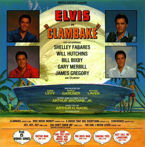 LP Clambake  RCA LSP 3893