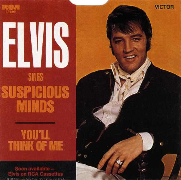 SP  Suspicious Minds RCA 47-9764