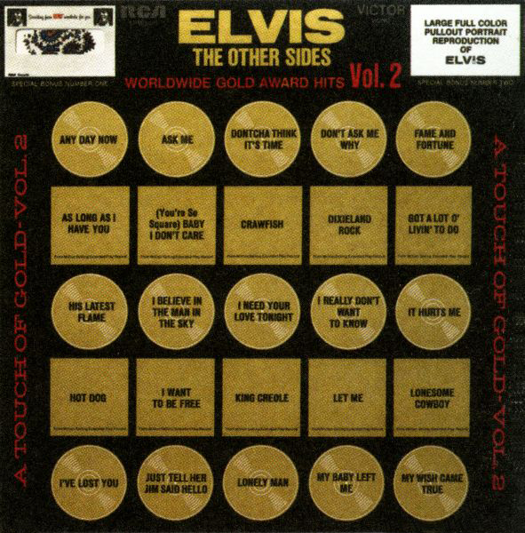 LP The Other Sides Worldwide Gold Award Hits Vol 2 RCA LPM 6402