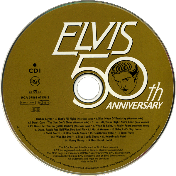CD Golden Celebration - 07863 67456-2