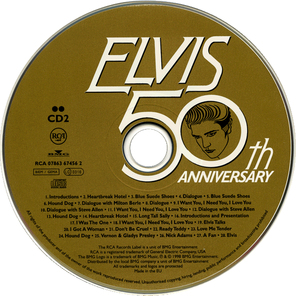CD Golden Celebration - 07863 67456-2