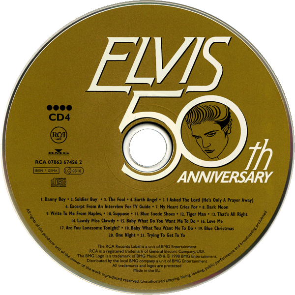 CD Golden Celebration - 07863 67456-2