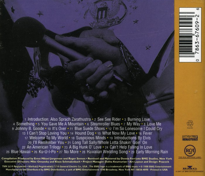 CD Aloha From Hawaii Via Satellite 25th Anniversary Edition RCA BMG 0786367609-2