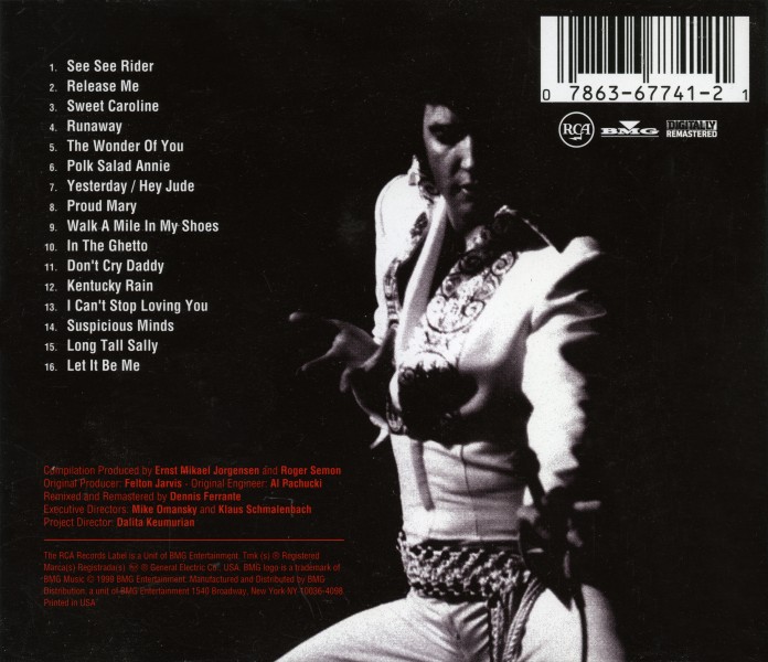 CD On Stage RCA BMG 07863 67741-2