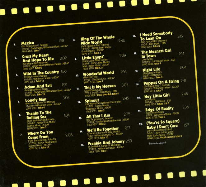 CD Elvis Out In Hollywood  FTD 74321 67677-2