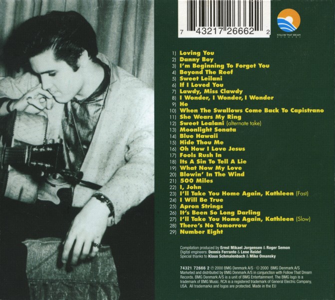 CD  Elvis In A Private Moment - FTD 74321 72666-2