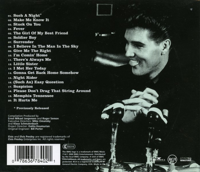 CD RCA 07863 67840-2 Such A Night Essential Elvis Vol 6
