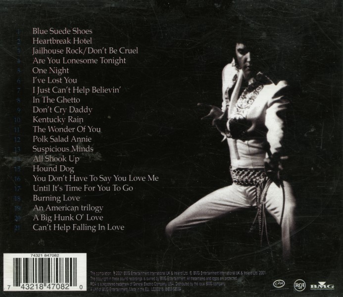 CD The Live Greatest Hits RCA BMG 74321 84708 2
