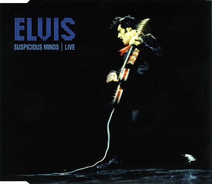 CD Maxi Suspicious Minds - Live RCA BMG 74321 84844-2