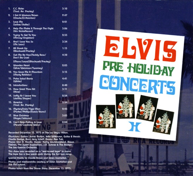 CD Dinner At Eight Las Vegas, December 1975 FTD 74321 97712-2