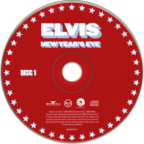 CD Elvis New Year's Eve FTD 8287650410-2