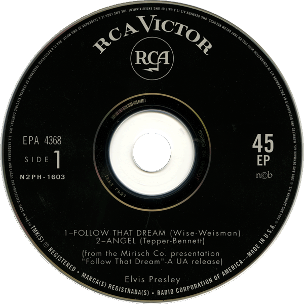 CD Follow That Dream FTD 82876 66395-2