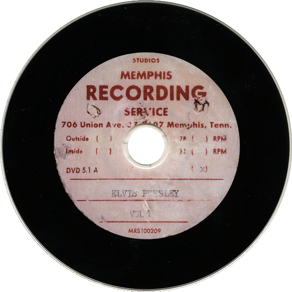 DVD Book The Beginning Of Elvis Presley The Birth Of Rock 'n' roll Volume 1 1953-1954 MRS 100209