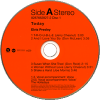 CD Elvis Today FTD 82876 63927-2