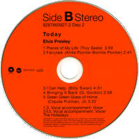 CD Elvis Today FTD 82876 63927-2