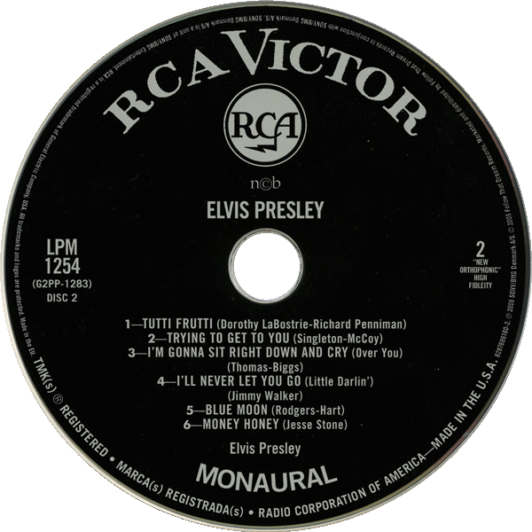 CD Elvis Presley FTD 82876 86160-2