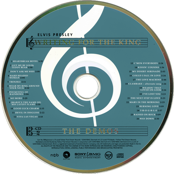 CD Writing For The King FTD 88697 02027-2