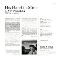 CD His Hand In Mine FTD 88697 02028-2
