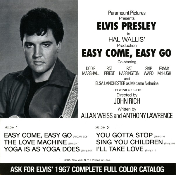 CD Easy Come, Easy Go FTD 88697 03630-2
