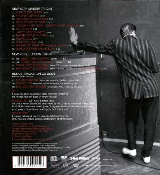 CD  New York RCA Studio 1 The Complete Sessions MRS30002756
